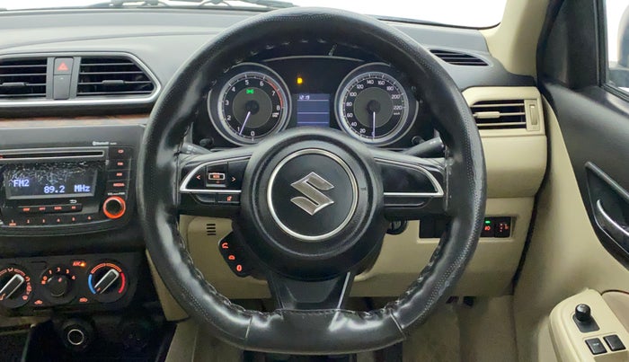 2017 Maruti Dzire VXI, Petrol, Manual, 36,715 km, Steering Wheel Close Up