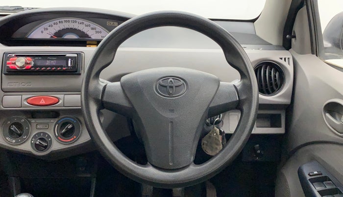 2011 Toyota Etios Liva GD, Diesel, Manual, 60,575 km, Steering Wheel Close Up