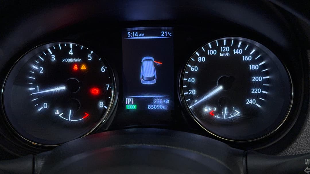 2020 Nissan X-trail St 7 Seat (4x2), Automatic, 85090 km, Odometer View
