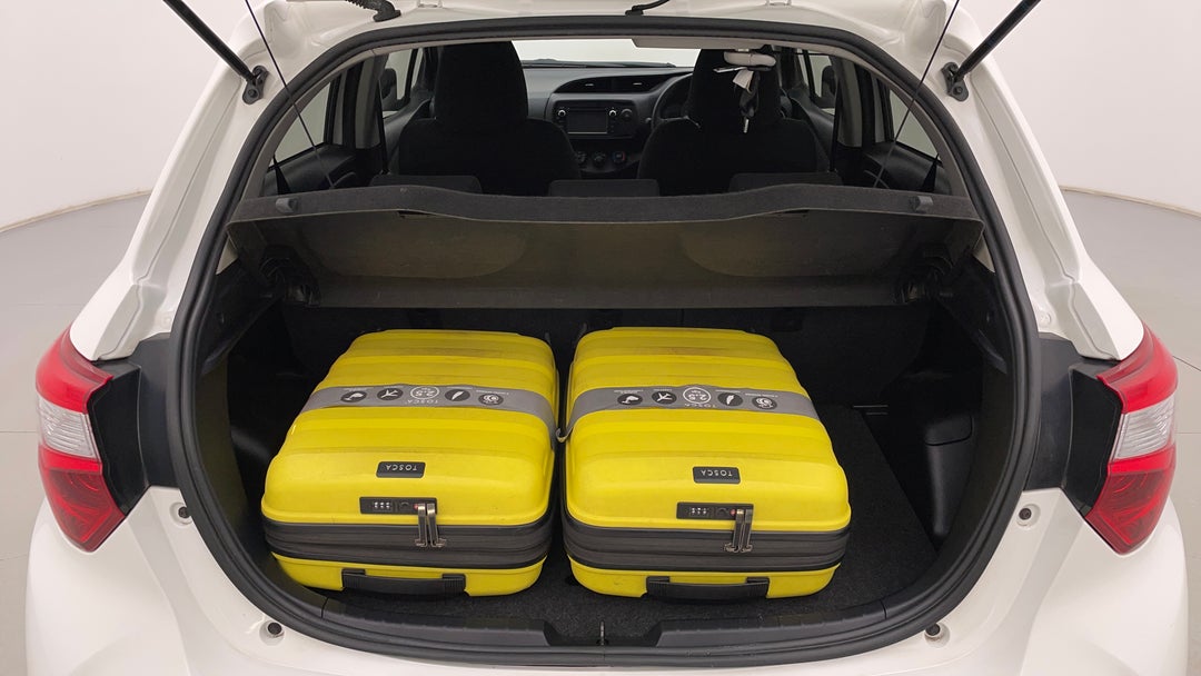 Boot Inside View with Luggage