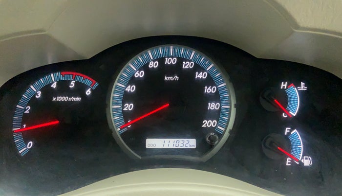 2014 Toyota Innova 2.5 VX 7 STR BS IV, Diesel, Manual, 1,11,630 km, Odometer Image