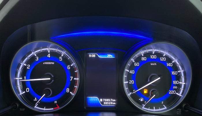 2021 Maruti Baleno ALPHA PETROL 1.2, Petrol, Manual, 38,529 km, Odometer Image