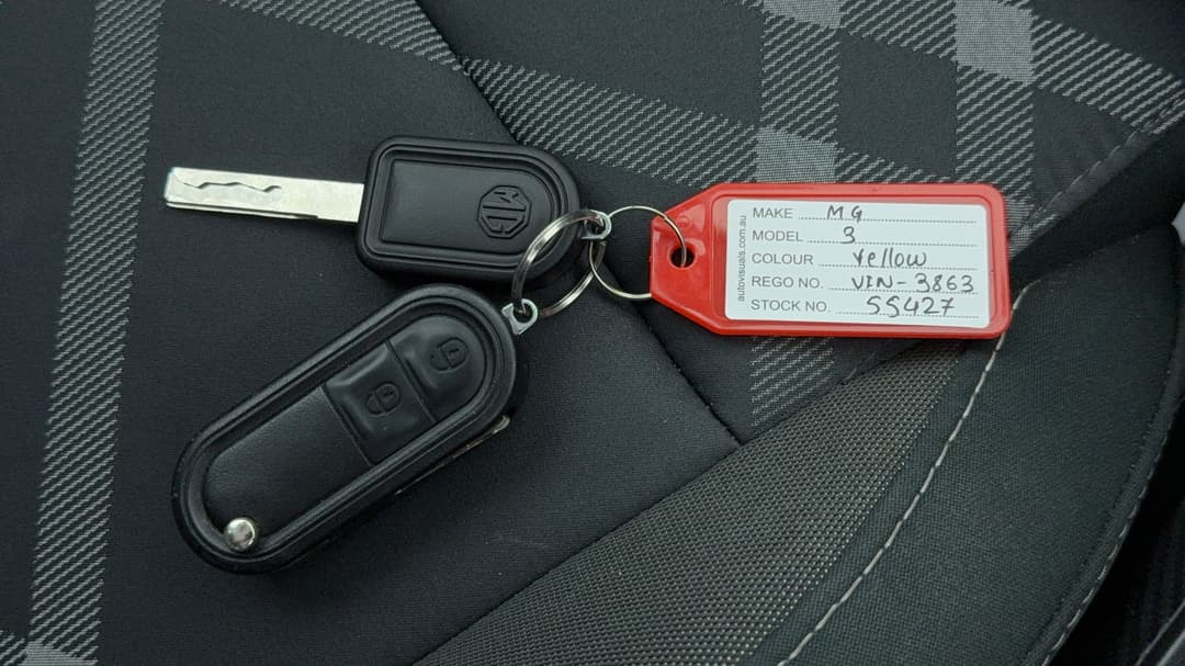 2021 MG Mg3 Auto Core, Automatic, 35342 km, Key Close-up
