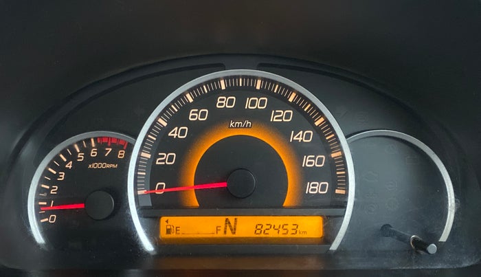 2016 Maruti Wagon R 1.0 VXI AMT, Petrol, Automatic, 82,492 km, Odometer Image