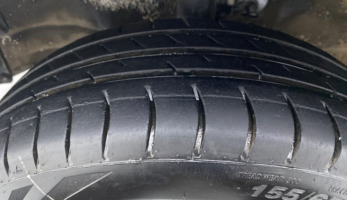 2018 Maruti Wagon R 1.0 VXI, Petrol, Manual, 48,773 km, Left Front Tyre Tread