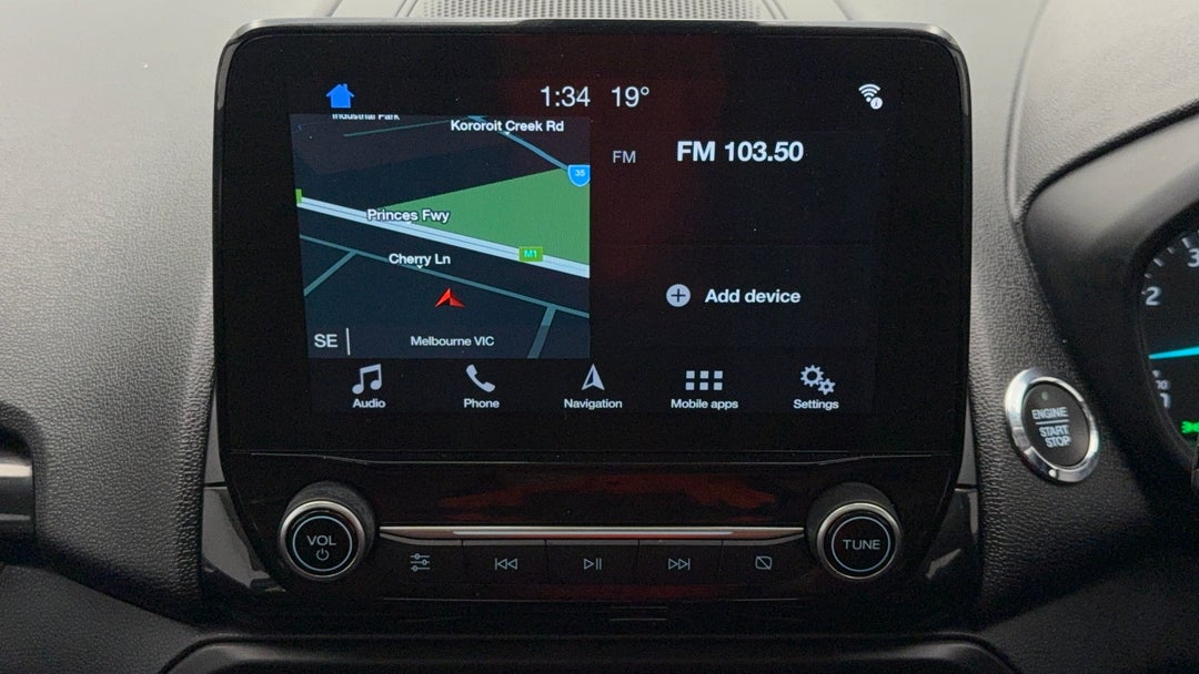 2019 Ford Ecosport Titanium, Automatic, 42366 km, Infotainment System