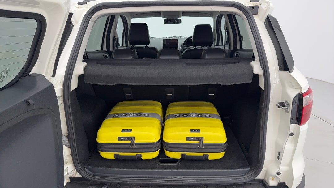 2019 Ford Ecosport Titanium, Automatic, 42366 km, Boot Inside View with Luggage