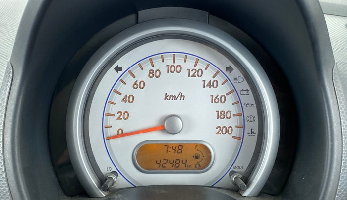 2011 Maruti Ritz LXI, Petrol, Manual, 42,484 km, Odometer Image