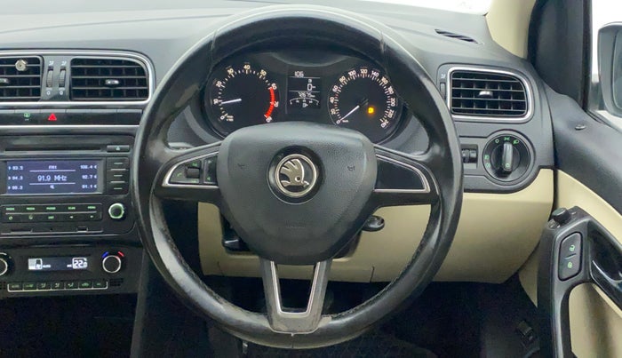 2018 Skoda Rapid AMBITION 1.6 MPI MT, Petrol, Manual, 72,675 km, Steering Wheel Close Up