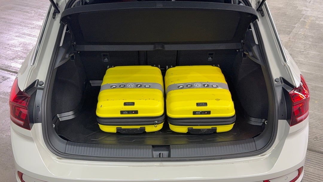 Boot Inside View with Luggage