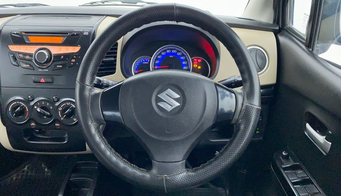 2018 Maruti Wagon R 1.0 VXI, Petrol, Manual, 64,775 km, Steering Wheel Close Up