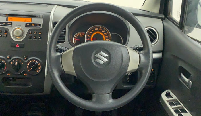 2010 Maruti Wagon R 1.0 VXI, Petrol, Manual, 69,539 km, Steering Wheel Close Up