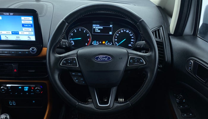 2019 Ford Ecosport 1.0 ECOBOOST TITANIUM SPORTS(SUNROOF), Petrol, Manual, 29,256 km, Steering Wheel Close Up