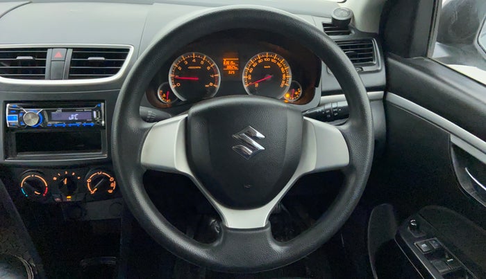 2012 Maruti Swift VXI D, Petrol, Manual, 38,776 km, Steering Wheel Close Up