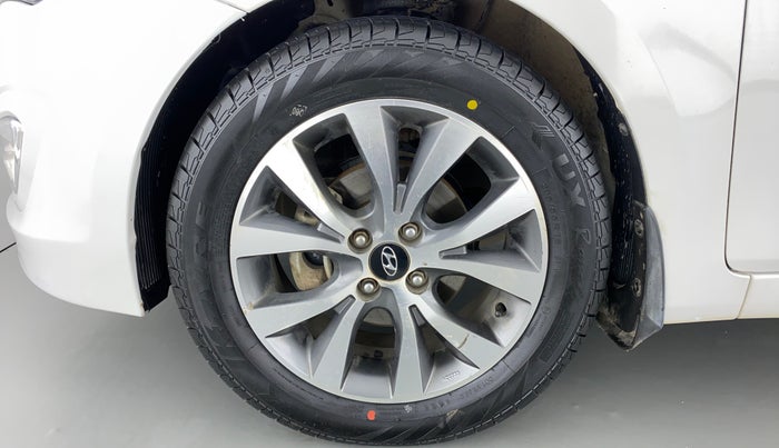 2015 Hyundai Verna FLUIDIC 1.6 CRDI S (o), Diesel, Manual, 78,894 km, Left Front Wheel