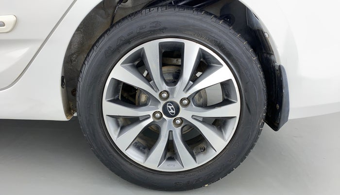 2015 Hyundai Verna FLUIDIC 1.6 CRDI S (o), Diesel, Manual, 78,894 km, Left Rear Wheel