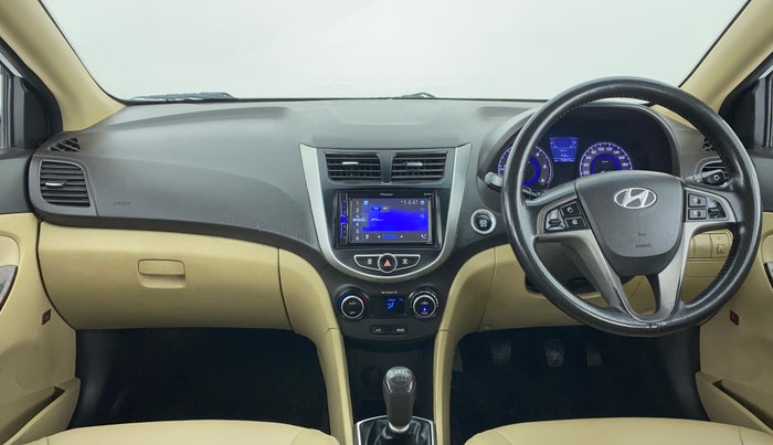 2015 Hyundai Verna FLUIDIC 1.6 CRDI S (o), Diesel, Manual, 78,894 km, Dashboard