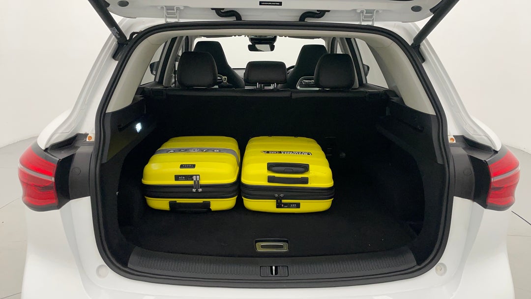 Boot Inside View with Luggage