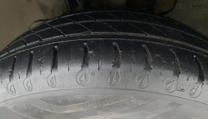 2020 Tata TIGOR XE PETROL, Petrol, Manual, 10,051 km, Left Front Tyre Tread