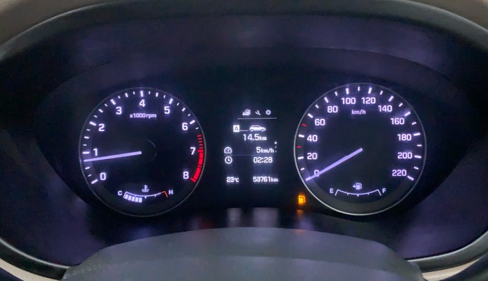 2016 Hyundai Elite i20 ASTA 1.2 (O), Petrol, Manual, 53,851 km, Odometer Image