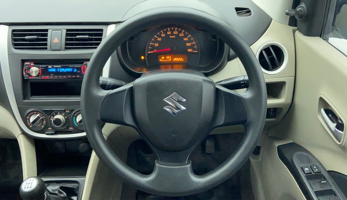 2014 Maruti Celerio VXI d, Petrol, Manual, 28,670 km, Steering Wheel Close-up