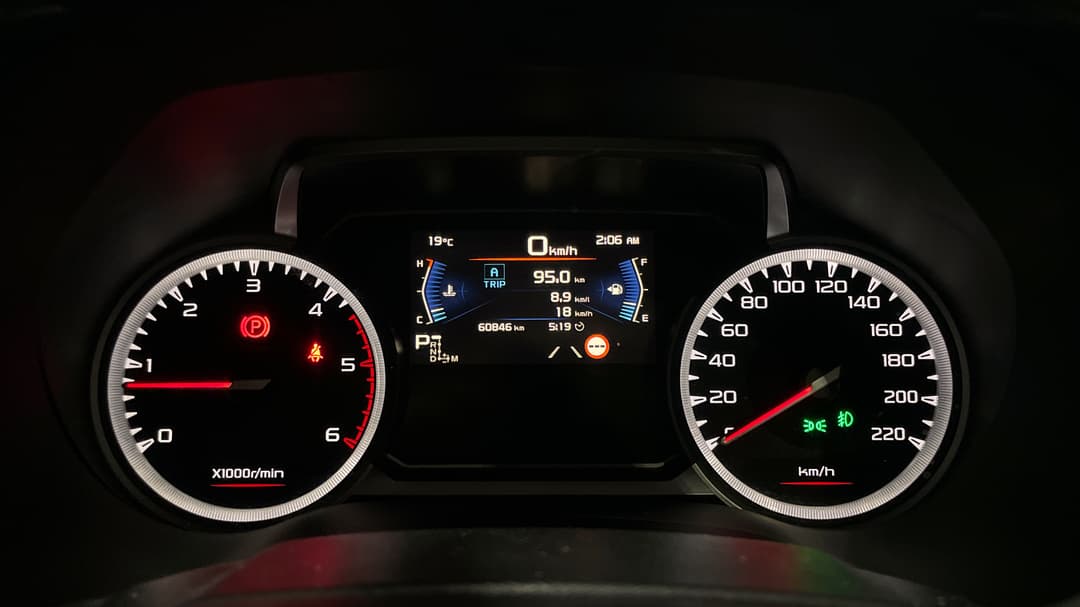 2022 Isuzu D-MAX Ls-u+ (4x4), Automatic, 60846 km, Odometer View