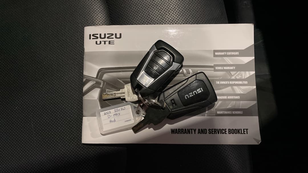 2022 Isuzu D-MAX Ls-u+ (4x4), Automatic, 60846 km, Key Close-up