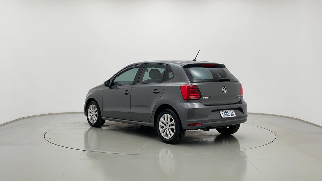 2017 Volkswagen Polo 81 Tsi Comfortline, Automatic, 73127 km, Left Back Diagonal (45- Degree) View