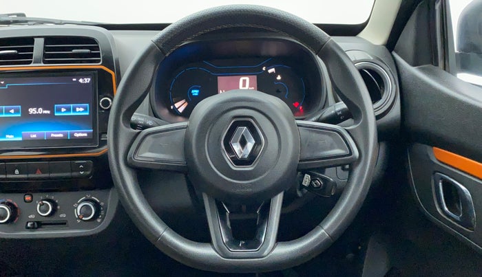 2020 Renault Kwid CLIMBER 1.0 AMT (O), Petrol, Automatic, 42,356 km, Steering Wheel Close Up