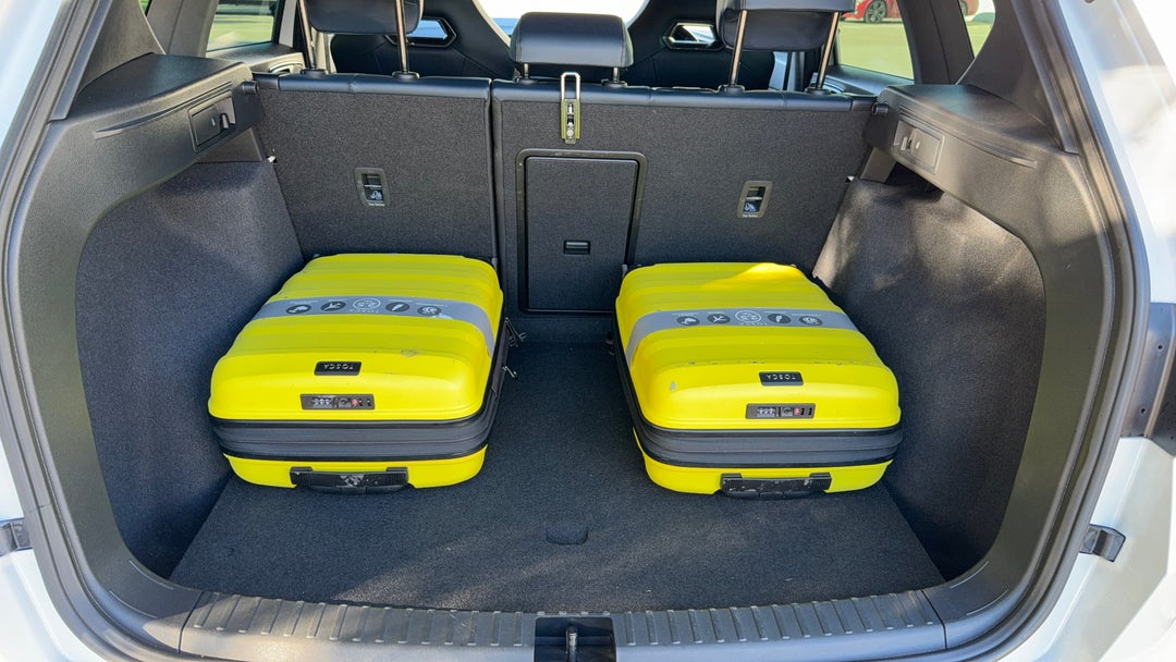 Boot Inside View with Luggage