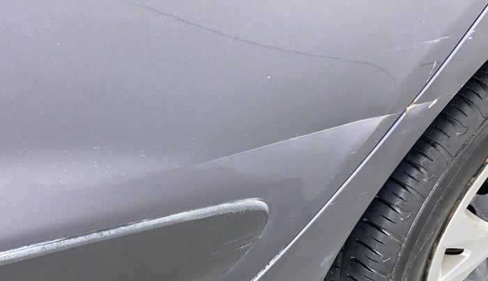 2016 Hyundai Grand i10 SPORTZ 1.2 KAPPA VTVT, Petrol, Manual, 28,360 km, Rear left door - Slightly dented