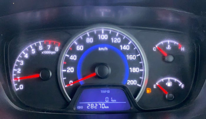 2016 Hyundai Grand i10 SPORTZ 1.2 KAPPA VTVT, Petrol, Manual, 28,360 km, Odometer Image