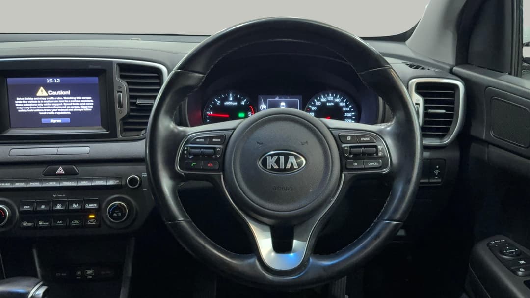 2016 Kia Sportage Sli (AWD), Automatic, 111084 km, Steering Wheel Close-up