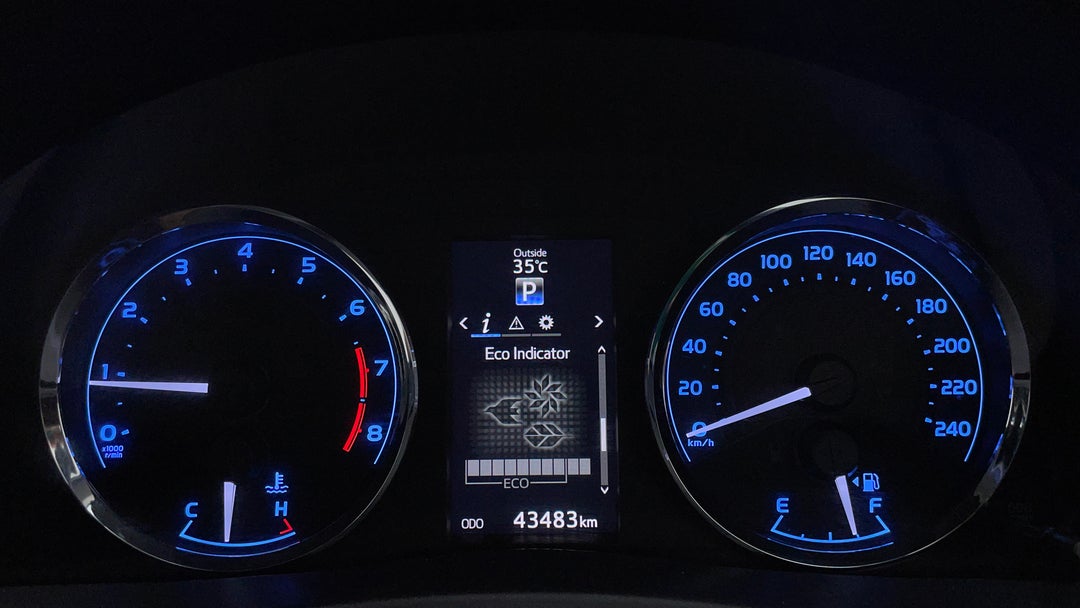 2019 Toyota Corolla Ascent, Automatic, 43483 km, Odometer View