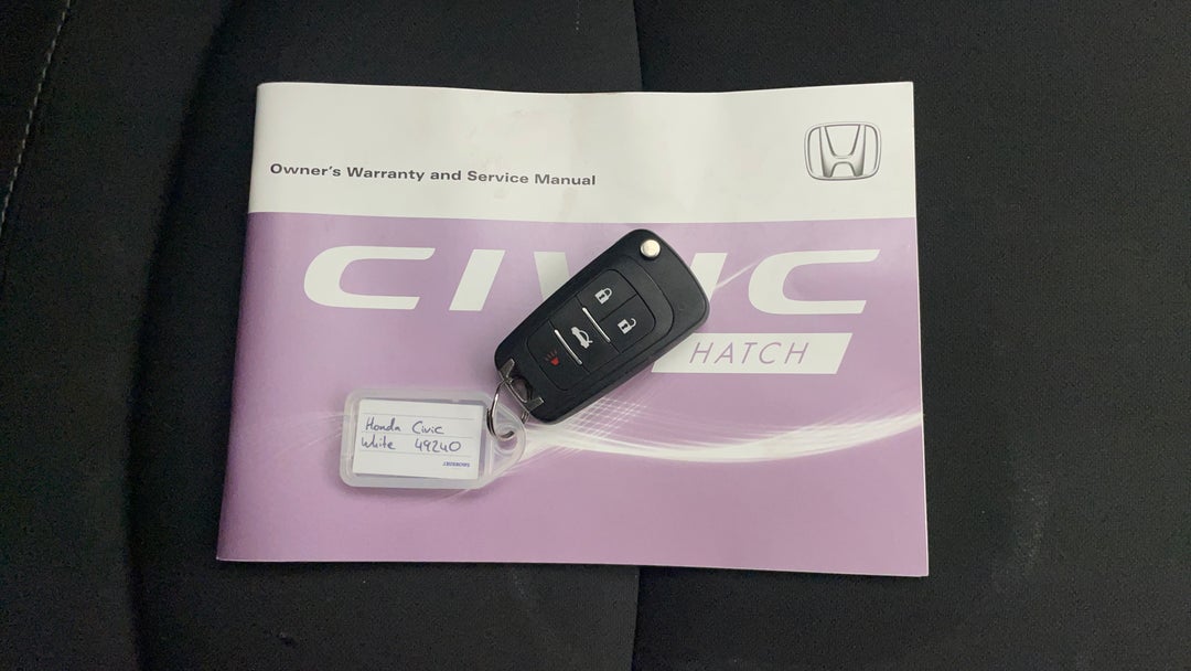 2017 Honda Civic Vti, Automatic, 99020 km, Key Close-up