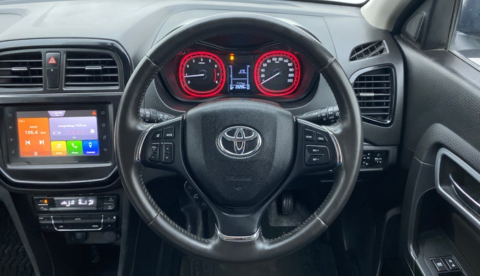2022 Toyota URBAN CRUISER PREMIUM GRADE MT DUAL TONE, Petrol, Manual, 25,295 km, Steering Wheel Close Up