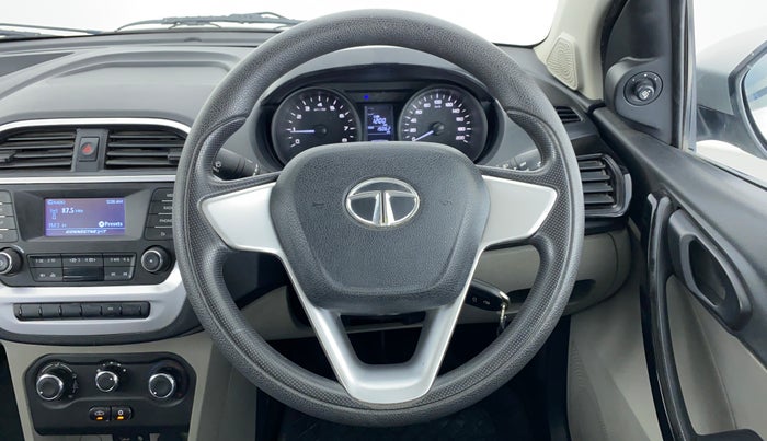 2017 Tata Tiago XT 1.2 REVOTRON, Petrol, Manual, 15,250 km, Steering Wheel Close Up