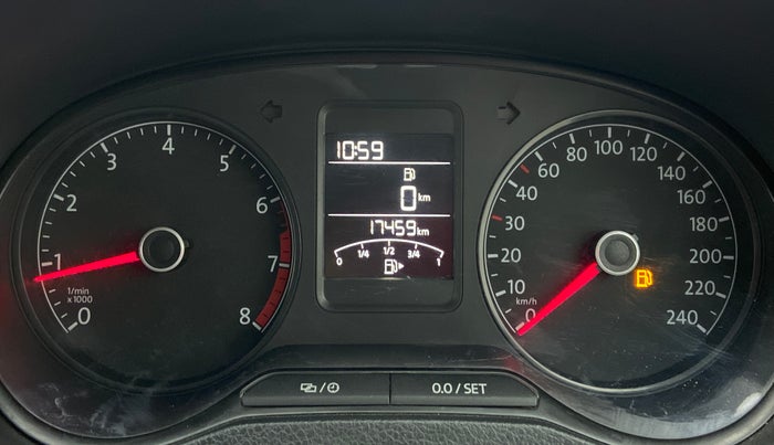 2019 Volkswagen Vento COMFORTLINE MT PETROL, Petrol, Manual, 17,439 km, Odometer Image
