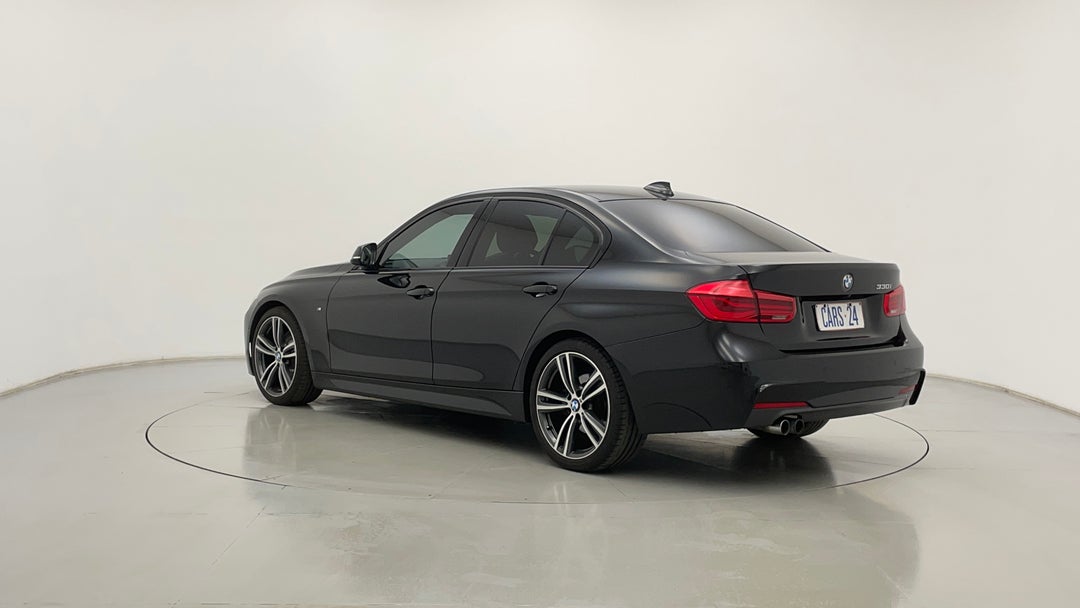 2015 BMW 3 30i M Sport, Automatic, 102779 km, Left Back Diagonal (45- Degree) View