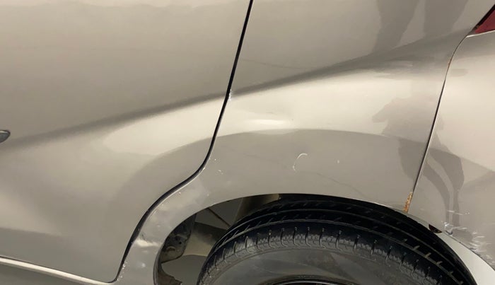2018 Datsun Redi Go T (O), Petrol, Manual, 76,306 km, Left quarter panel - Slightly dented