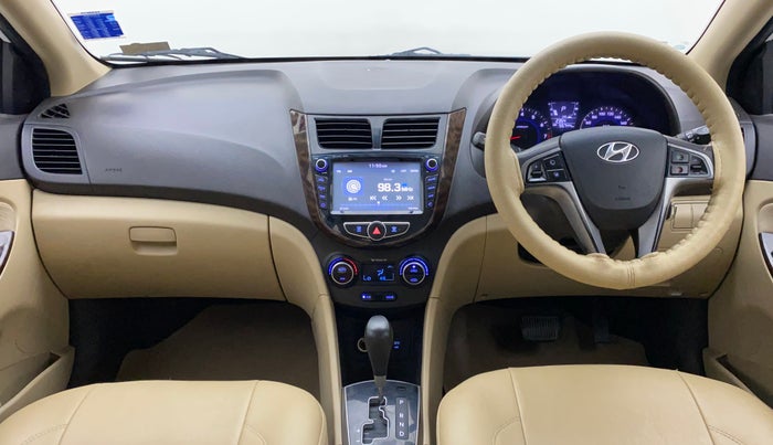 2017 Hyundai Verna 1.6 VTVT SX AT, Petrol, Automatic, 55,744 km, Dashboard