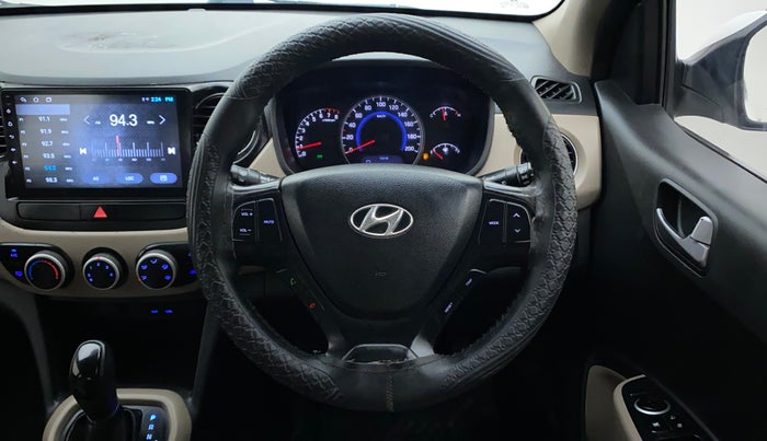 2014 Hyundai Grand i10 ASTA AT 1.2 KAPPA VTVT, Petrol, Automatic, 95,743 km, Steering Wheel Close Up