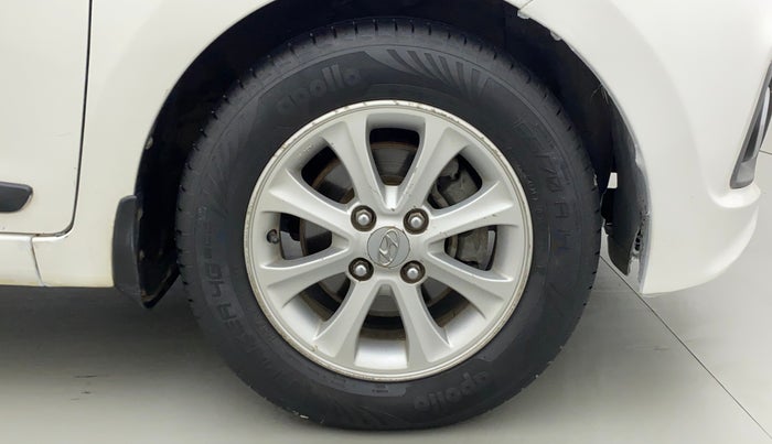 2014 Hyundai Grand i10 ASTA AT 1.2 KAPPA VTVT, Petrol, Automatic, 95,743 km, Right Front Wheel