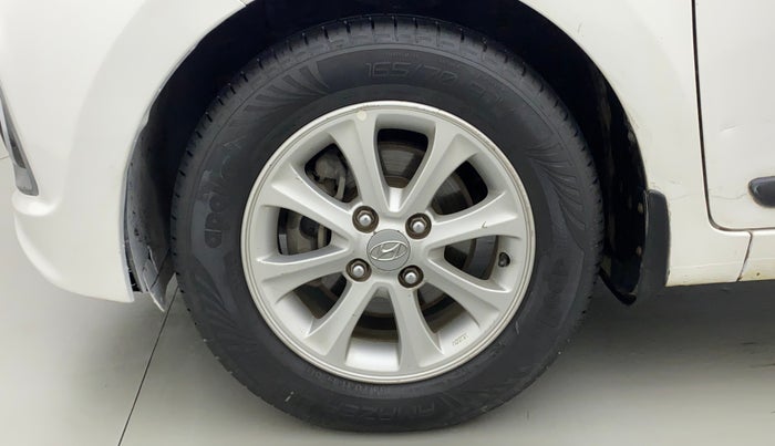 2014 Hyundai Grand i10 ASTA AT 1.2 KAPPA VTVT, Petrol, Automatic, 95,743 km, Left Front Wheel