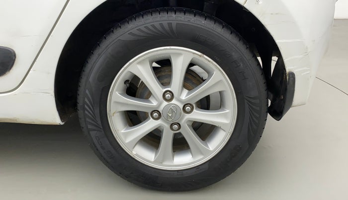 2014 Hyundai Grand i10 ASTA AT 1.2 KAPPA VTVT, Petrol, Automatic, 95,743 km, Left Rear Wheel