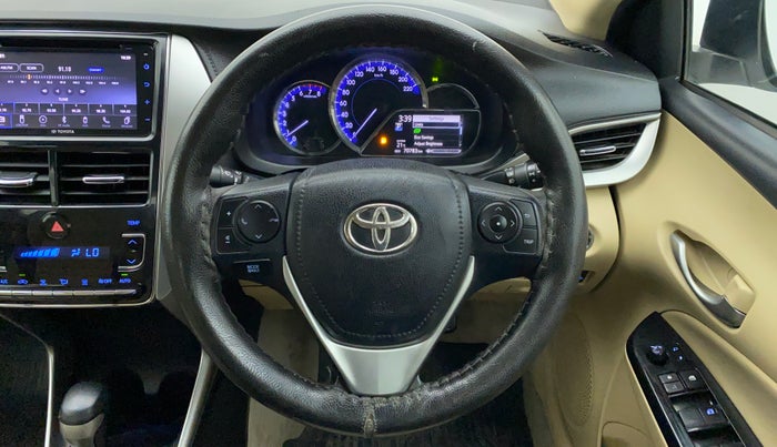 2018 Toyota YARIS G CVT, Petrol, Automatic, 70,840 km, Steering Wheel Close Up