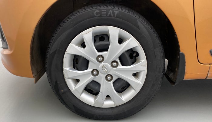 2014 Hyundai Grand i10 SPORTZ 1.2 KAPPA VTVT, Petrol, Manual, 69,318 km, Left Front Wheel