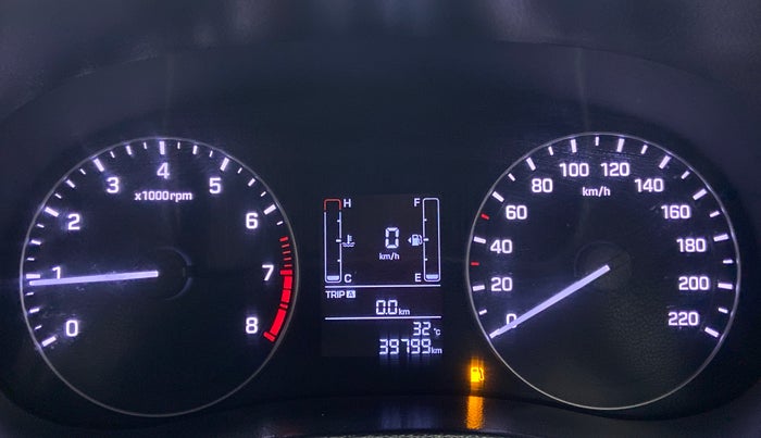 2018 Hyundai Creta 1.6 E + VTVT, Petrol, Manual, 39,813 km, Odometer Image