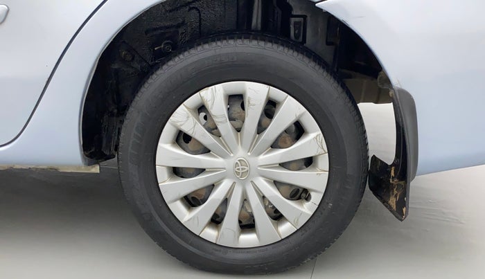 2012 Toyota Etios G, CNG, Manual, 72,593 km, Left Rear Wheel