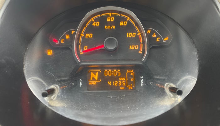 2016 Tata Nano TWIST XTA, Petrol, Automatic, 41,289 km, Odometer Image